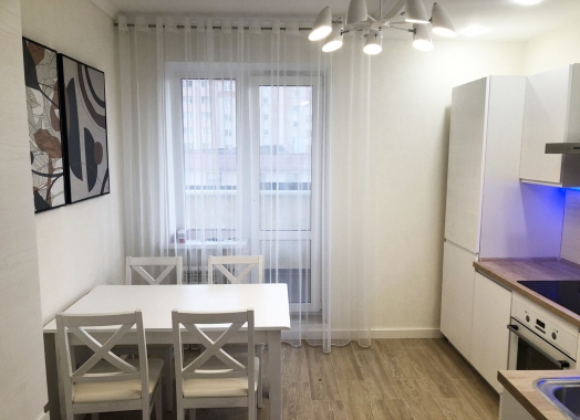 Готовая двухкомнатная квартира с отделкой "Престиж" в жилом доме №5 по ул. Судиловского в г. Солигорске